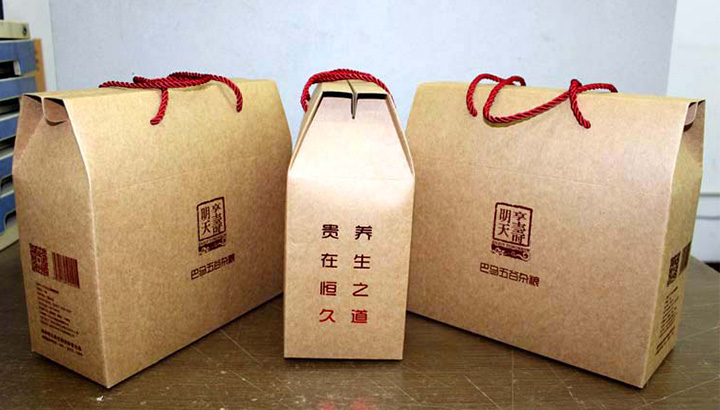 定制個(gè)性化禮盒包裝，助推五谷雜糧高大尚