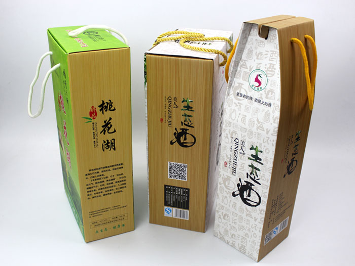 個性禮盒包裝讓“竹筒酒”身價倍增，長沙包裝印刷廠再為桃江特產(chǎn)定制包裝